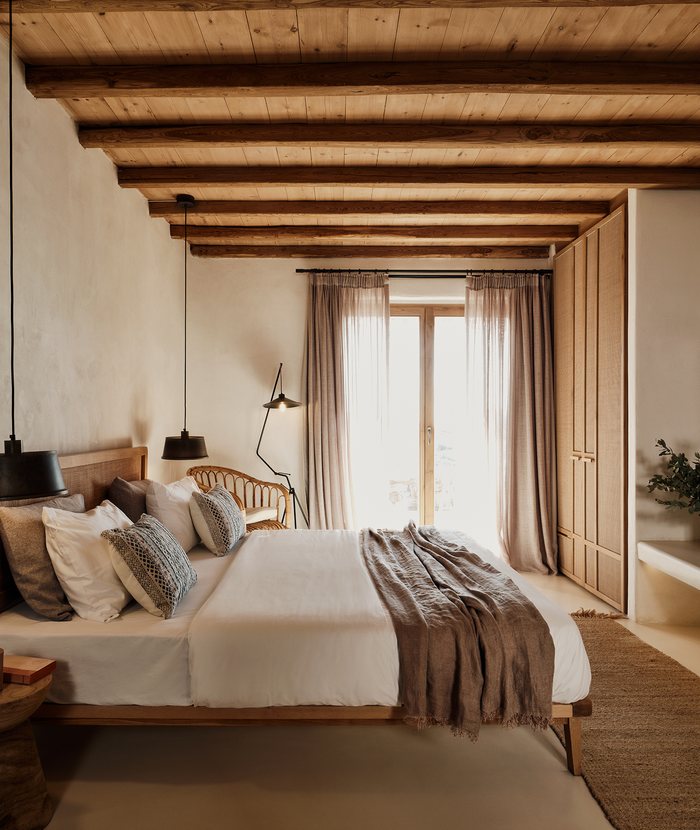 Standard Room with Sea View The Wild Hotel Mykonos boutique