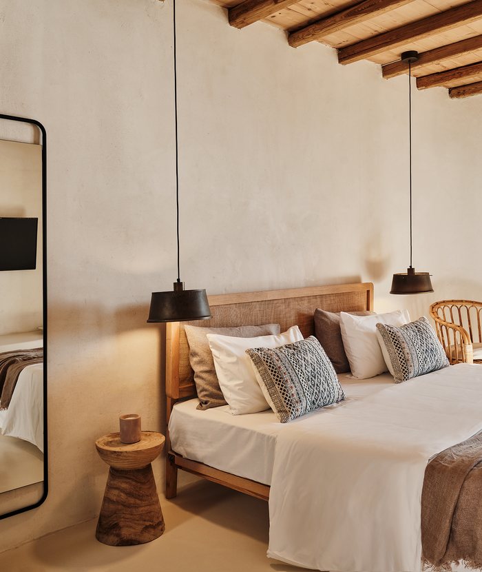 Deluxe room sea view The Wild Hotel Mykonos exclusive