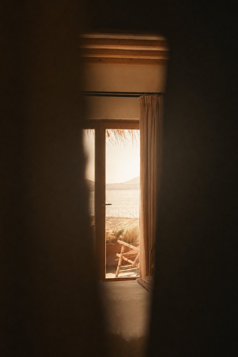 Deluxe Double Room with Sea View — The Wild Hotel by Interni Mykonos