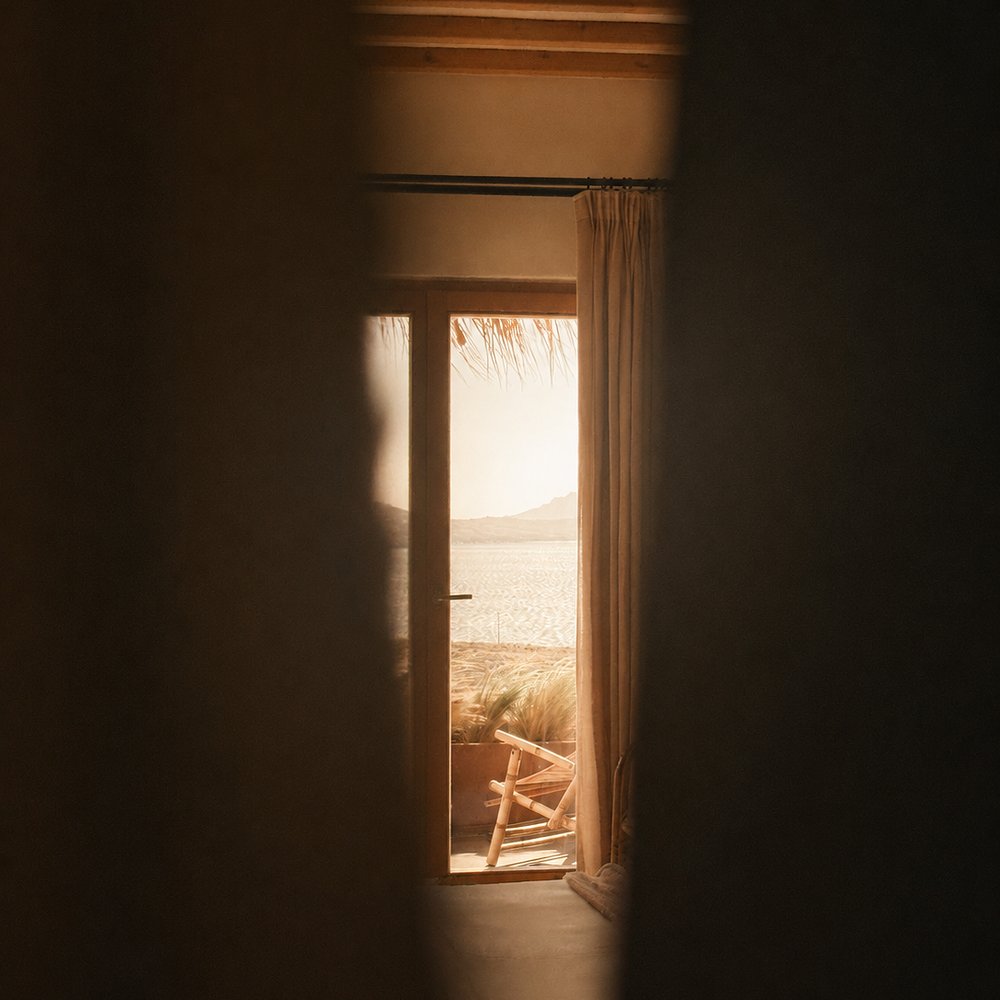 Deluxe Double Room with Sea View — The Wild Hotel by Interni Mykonos
