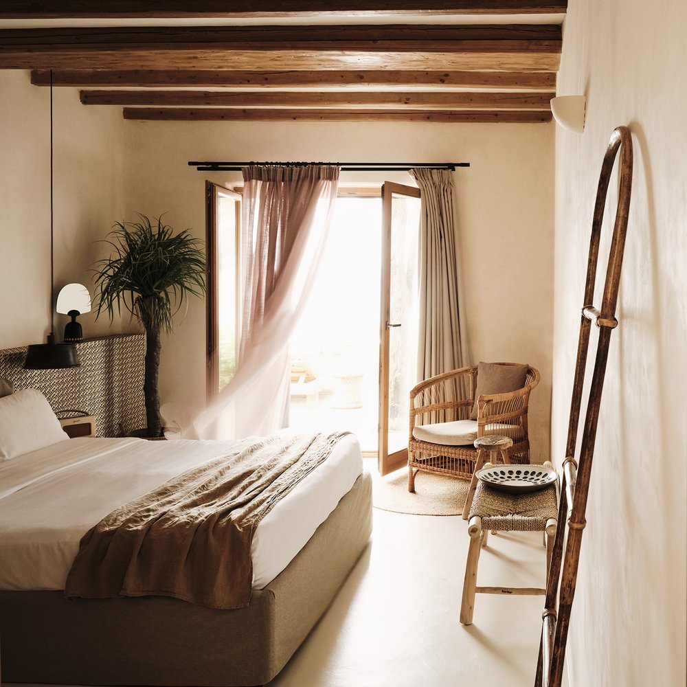 Deluxe Double Room with Sea View — The Wild Hotel by Interni Mykonos