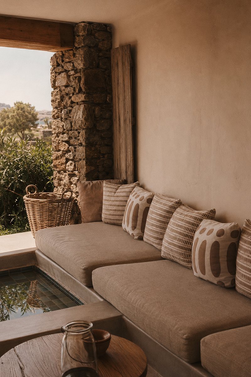 Signature Suite with Plunge Pool — The Wild Hotel by Interni Mykonos